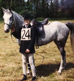 Linda with Heidi