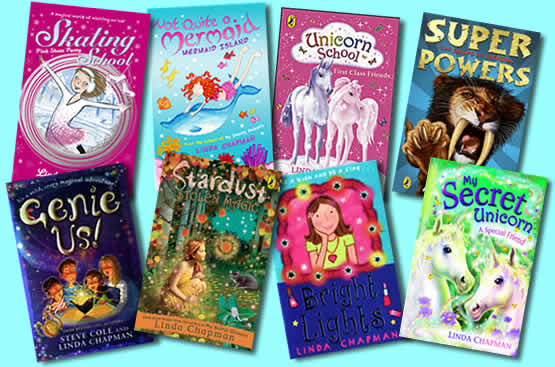 Selection of books by Linda Chapman
